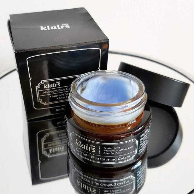 Kem dưỡng ban đêm Klairs Midnight Blue Calming Cream