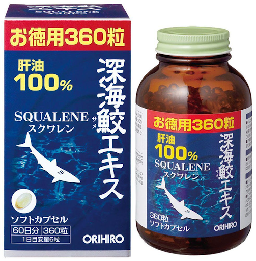 Sụn Vi Cá Mập Squalene Orihiro Nhật Bản, 390 viên