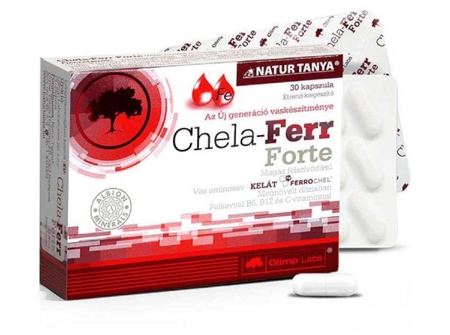Viên sắt cho bà bầu Chela-Ferr Forte Ba Lan