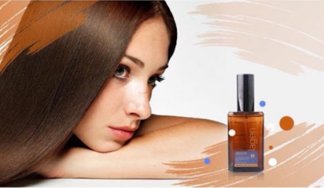 Tinh dầu dưỡng tóc khô yếu Haneda collagen Argan Oil
