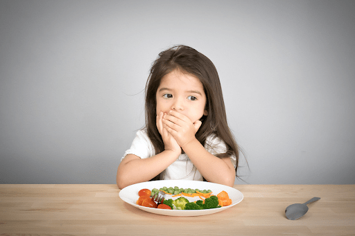 Trẻ thay đổi vị giác gây nên tình trạng biếng ăn, chậm tăng cân