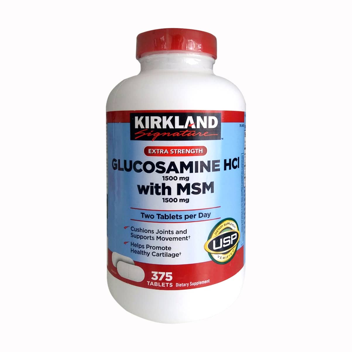 Viên uống Kirkland Glucosamine HCL 1500mg With MSM 1500mg