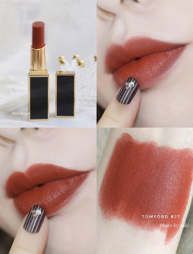 Son Tom Ford Lip Color 27 Shameless Màu Đỏ Gạch