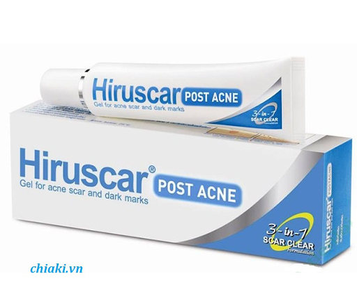 Kem trị sẹo thâm mụn Hiruscar Post Acne 10g