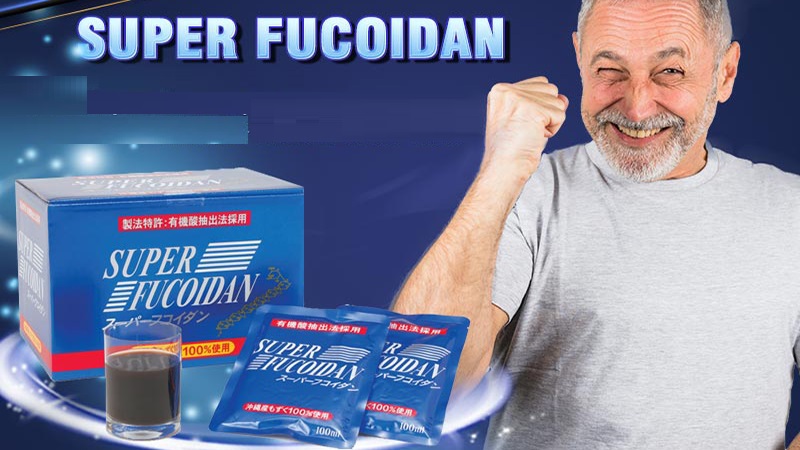 Nước uống Super Fucoidan 30 gói - bồi bổ sức khở tích cực và hiệu quả