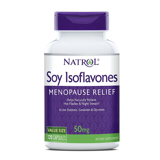 Thuốc nội tiết tố nữ Natrol Soy Isoflavones
