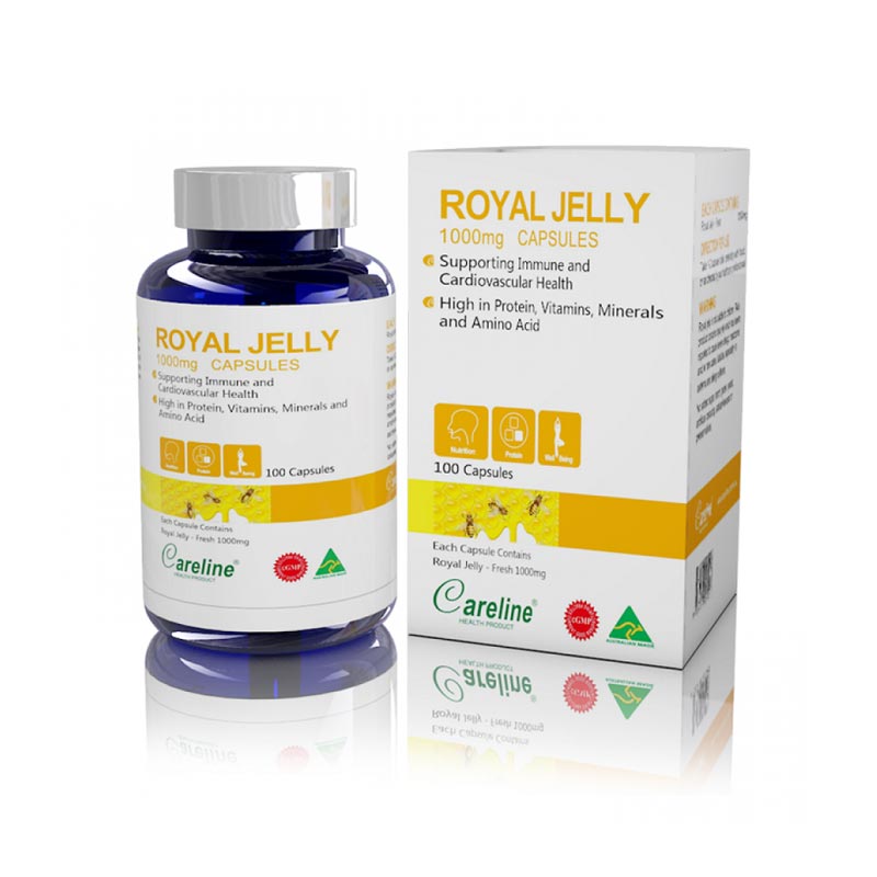 Royal Jelly Careline 1000mg - Sữa Ong Chúa Cao Cấp Của Úc