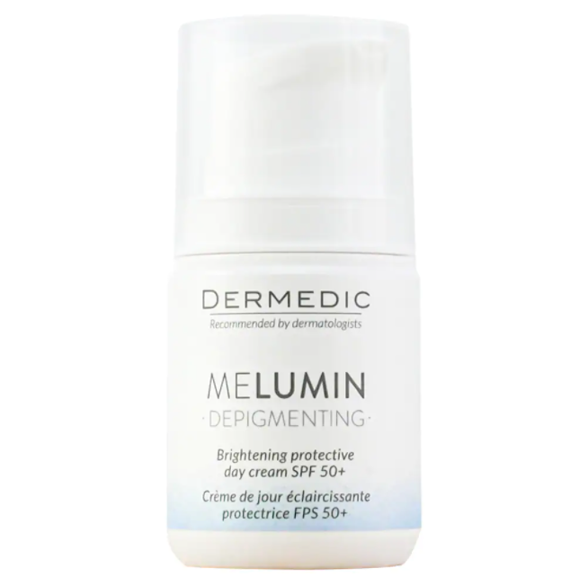 Kem dưỡng ngày kết hợp chống nắng Dermedic Melumin Brightening Protective SPF50+