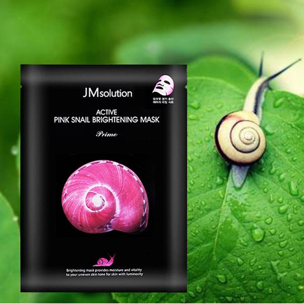 Mặt nạ dưỡng trắng JMsolution Active Pink Snail Brightening Mask
