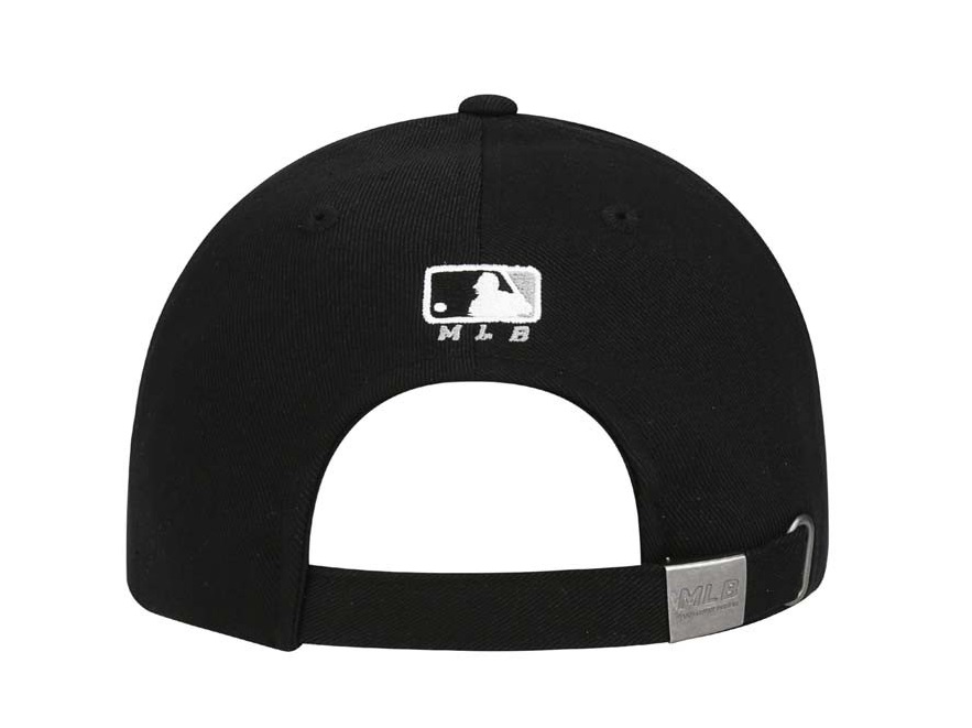 New Era Major League Baseball Umpire Fitted OnField Hat Black and White  3499  Major league baseball Fitted hats Hats