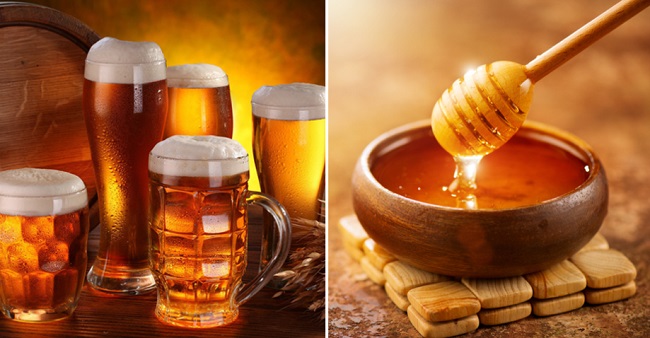 Cách trị gàu bằng bia và mật ong
