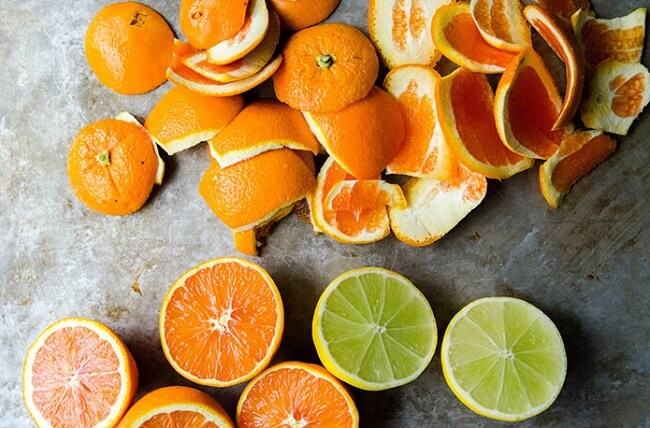 Cách trị gàu hiệu quả bằng chanh và vỏ cam