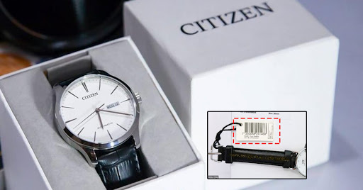 Chất liệu đồng hồ của citizen chính hãng