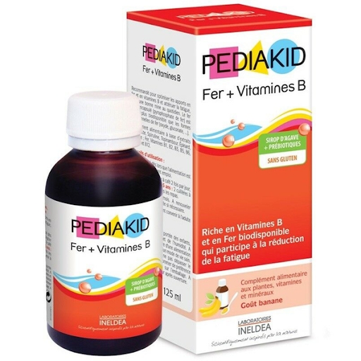 Siro Pediakid Fer + Vitamines B