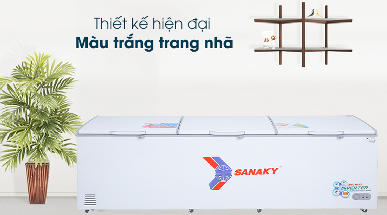 Tủ đông Sanaky Inverter 1300 lít VH-1399HY3 