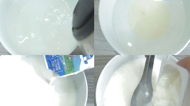 Cách làm sữa chua bằng máy - bước 1