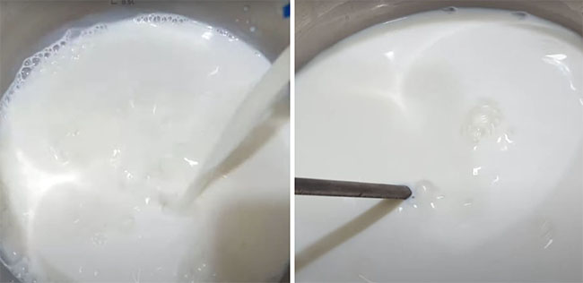 Cách làm sữa chua không đường - Bước 1