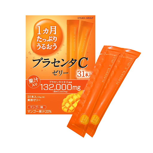 Thạch Collagen Otsuka Skin C Japan Placenta Jelly Hương Xoài