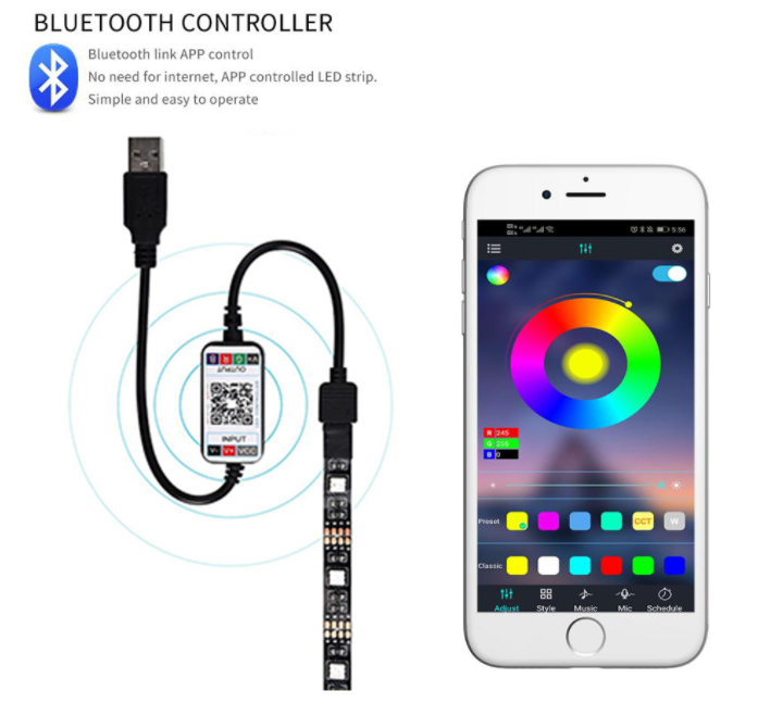 Kết nối Bluetooth tiện lợi