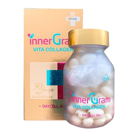 4. Viên Uống Cấp Nước Hỗ Trợ Trắng Da Daycell Inner Gram Vita Collagen