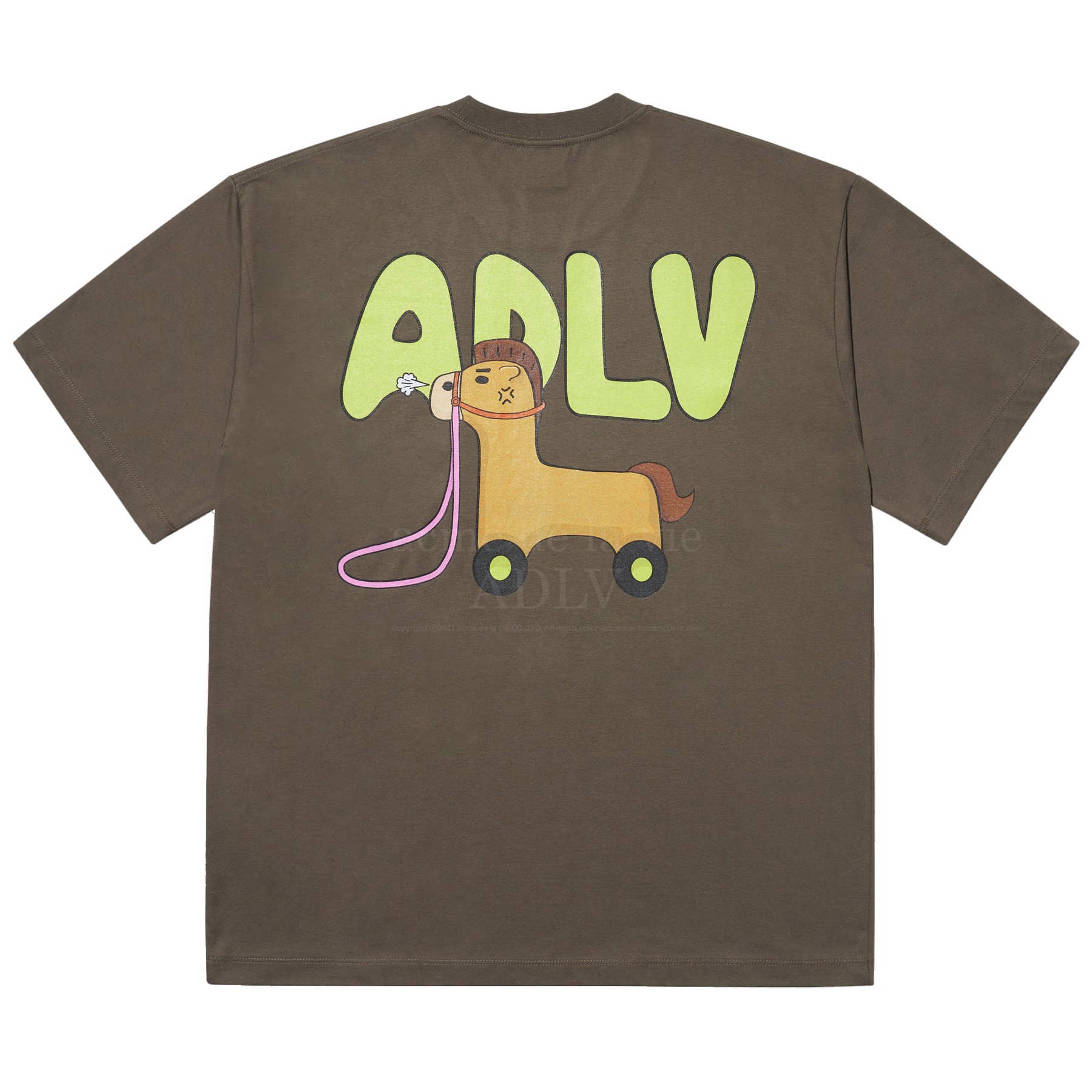 Mặt sau của Áo thun Acmé de la vie ADLV HobbyHorse Short Sleeve T-Shirt