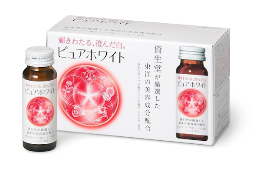 Collagen thủy sinh Shiseido Pure White gói 10 chai