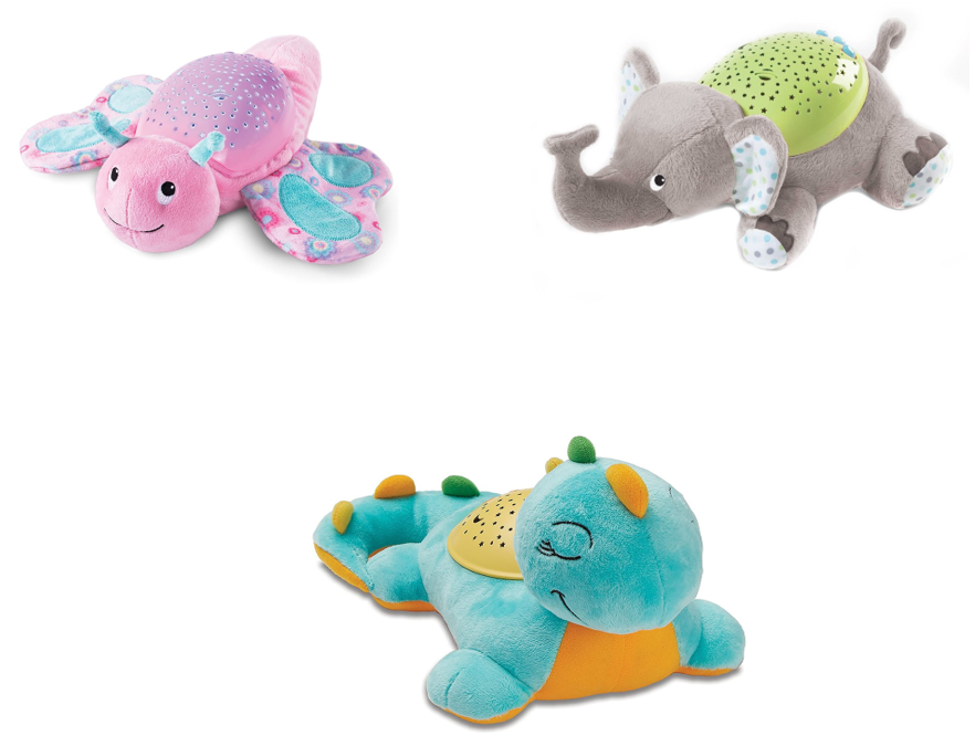 Đèn chiếu sao ru ngủ Summer thiết kế với 3 mẫu hình con vật dễ thương