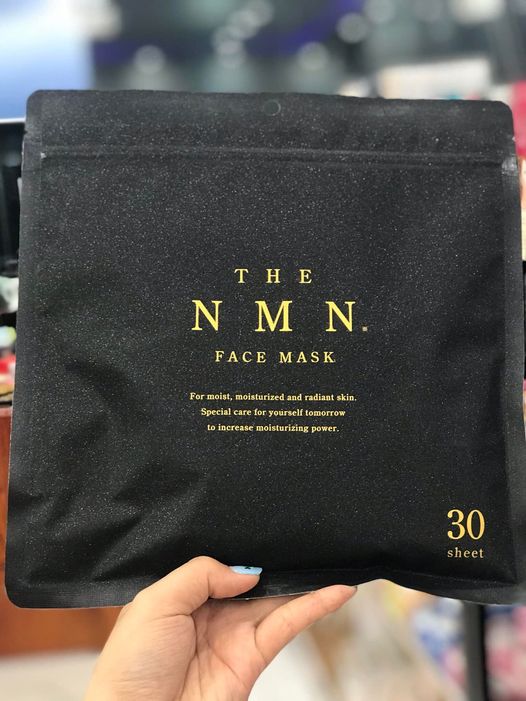 Mặt nạ hỗ trợ trẻ hóa da NMN Face Mask gói 30 miếng hỗ trợ trẻ hóa làn da