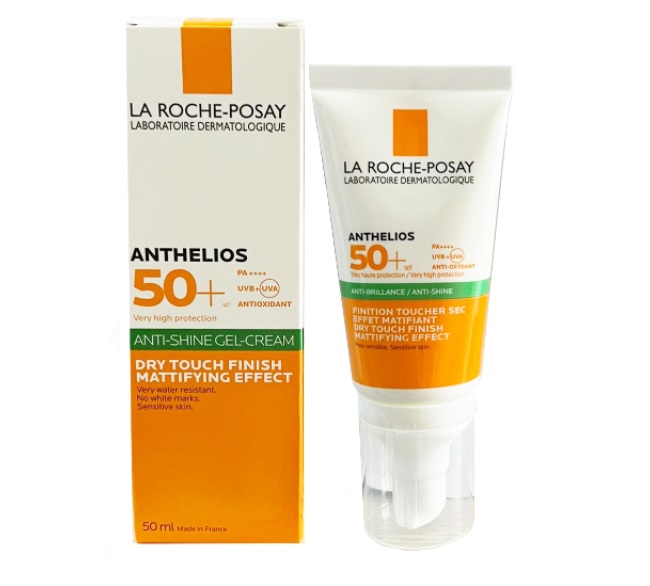 Kem kháng nắng nóng La Roche-Posay mang đến da nhờn Anthelios XL Anti-Shine Dry cảm biến Gel - Cream