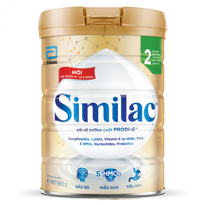 Sữa bột Similac 5G số 2 cho bé 6-12 tháng tuổi