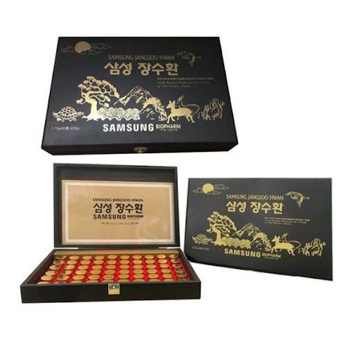 Viên Bổ Não Hàn Quốc Trầm Hương Samsung JangSoo Hwan Bio Pharm, Hộp 60 Viên 