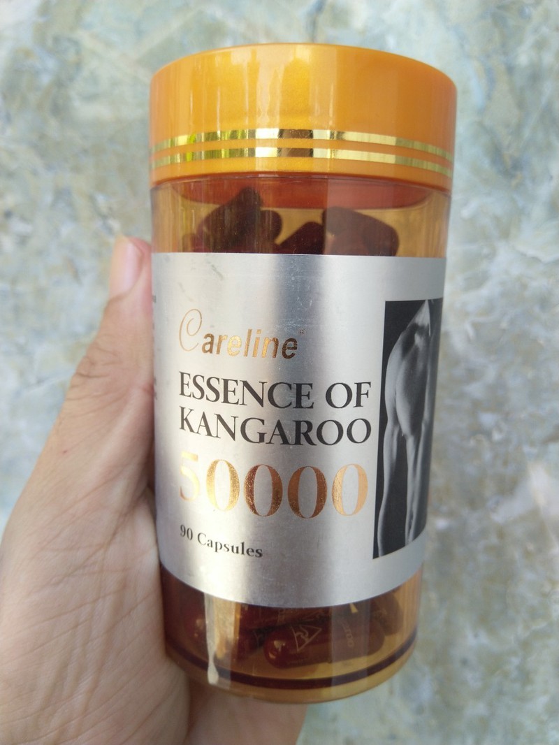 Viên uống hỗ trợ sinh lý nam Careline Essence of Kangaroo 50000 