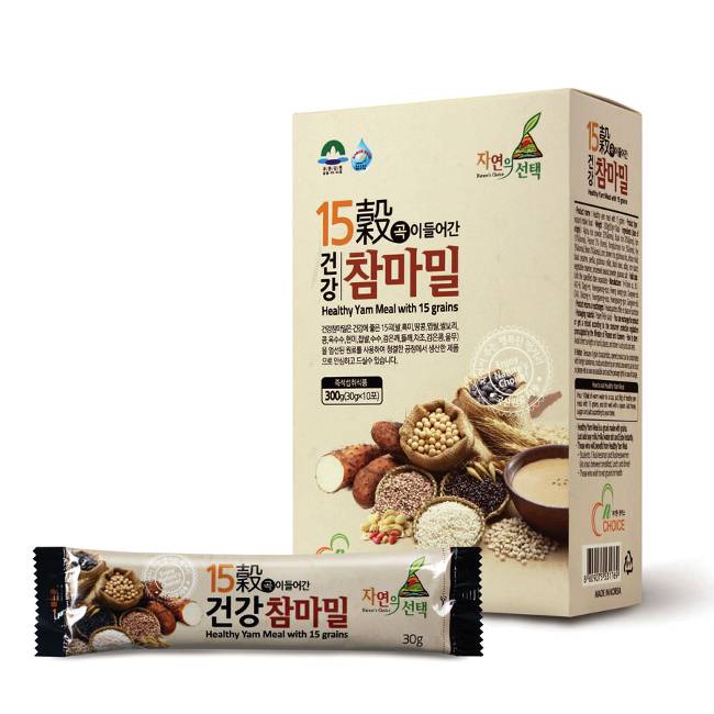 Bột ngũ cốc mè đen Hàn Quốc Black Grain Mix Powder Damtuh 
