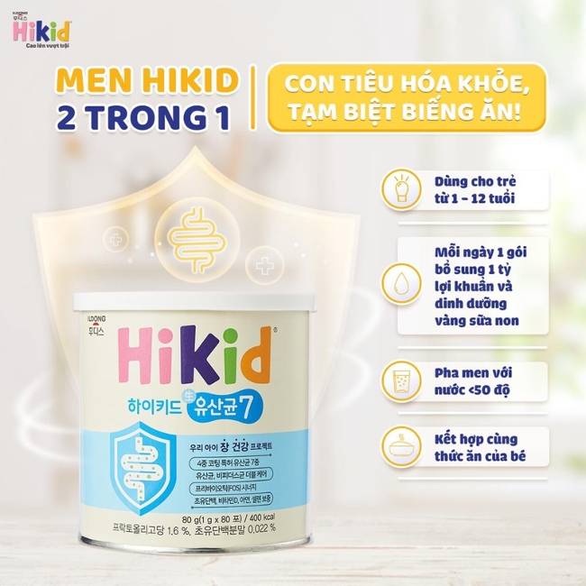 Sữa non Hikid ILdong 2in1 Nước Hàn cho tới nhỏ bé từ là một tuổi