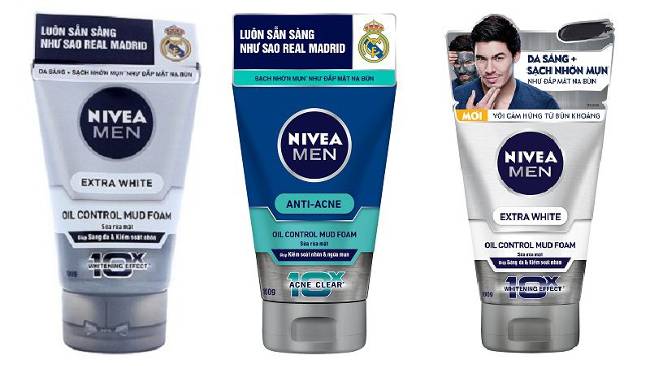 Sữa rửa mặt cho nam Nivea For Men