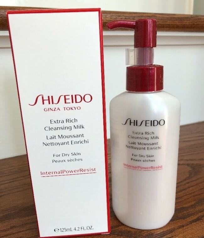 Sữa rửa mặt tốt nhất cho da khô Shiseido