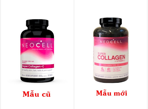 Viên Uống Collagen Của Mỹ NeoCell Super Collagen +C Type 1&3 360 Viên 