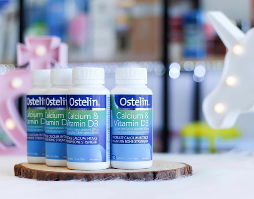 Canxi Sau Sinh Cho Mẹ Ostelin Calcium & Vitamin D3 Của Úc, Hộp 130 viên