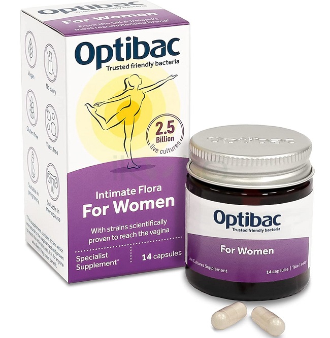 Thực phẩm chức năng Men vi sinh OptiBac Probiotics 30 viên cho phụ nữ