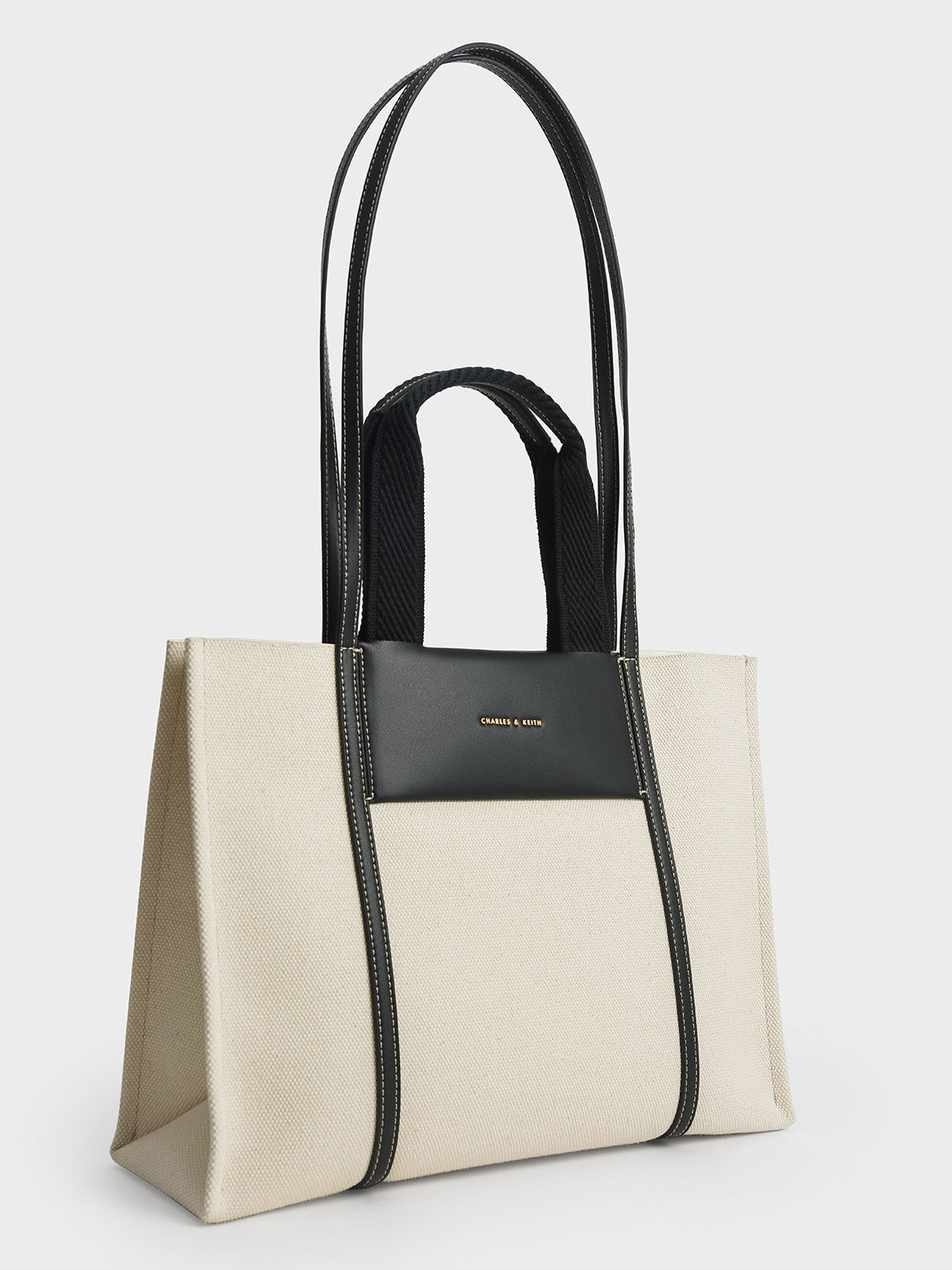 Túi Tote Nữ Charles & Keith Shalia Large Double Multi Ck2-30781775