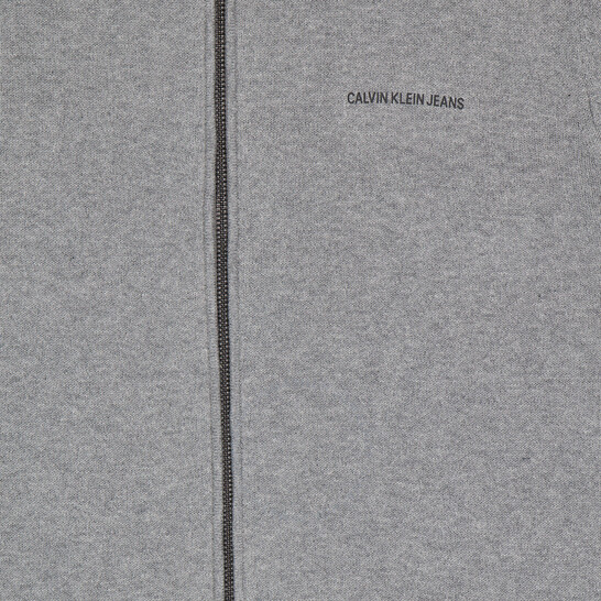 Áo Nam Calvin Klein Men's Grey Essential Zip Up Cardigan