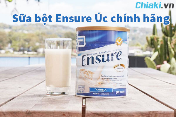 Sữa Ensure Úc 850gram chính hãng