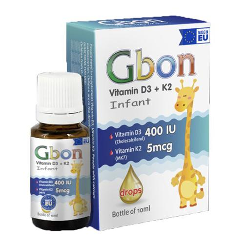 Vitamin D3 Cho Trẻ K2 Gbon