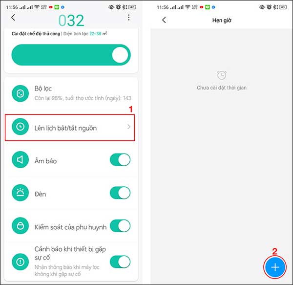 Vệ sinh thiết bị làm sạch không khí Xiaomi