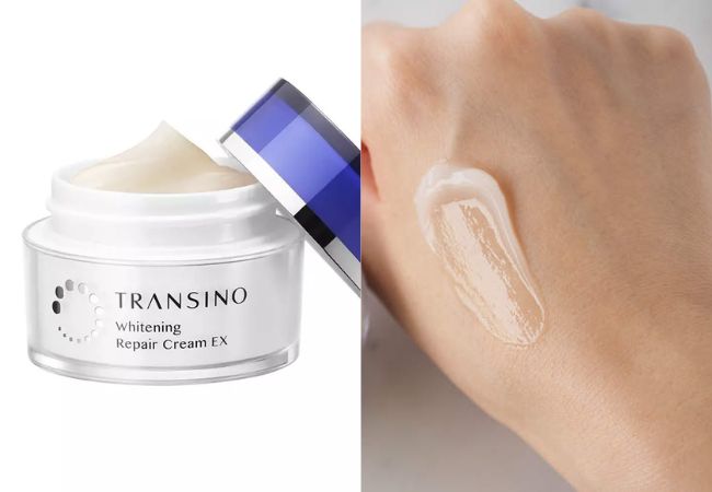Review kem dưỡng ẩm Nhật Bản Transino Whitening Repair Cream