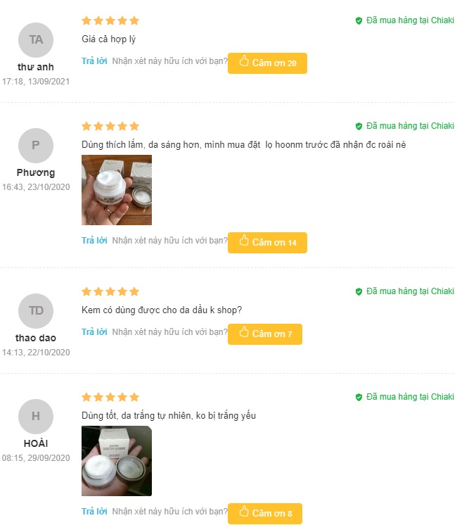 Review Kem Dưỡng Trắng Da Hada Labo Shirojun Medicated Whitening Cream