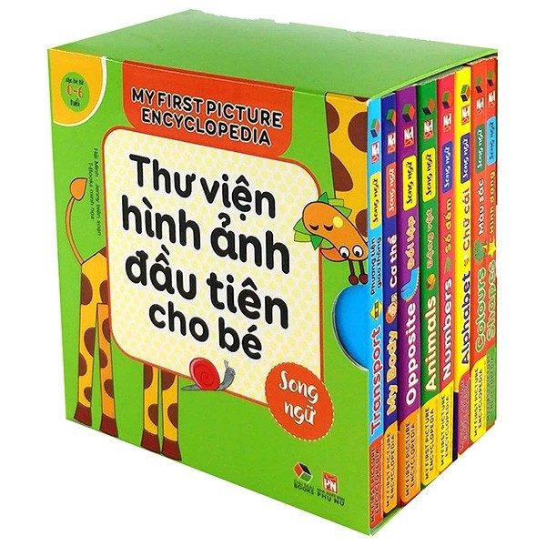 Thư Viện Hình Ảnh Đầu Tiên Cho Bé (Bộ 8 Quyển Tái Bản)