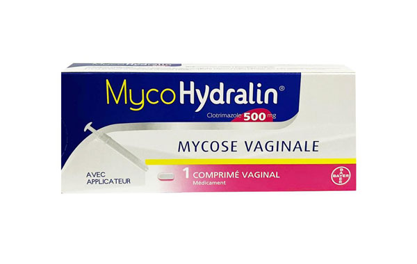 Thuốc đặt viêm âm đạo Mycohydralin 500mg