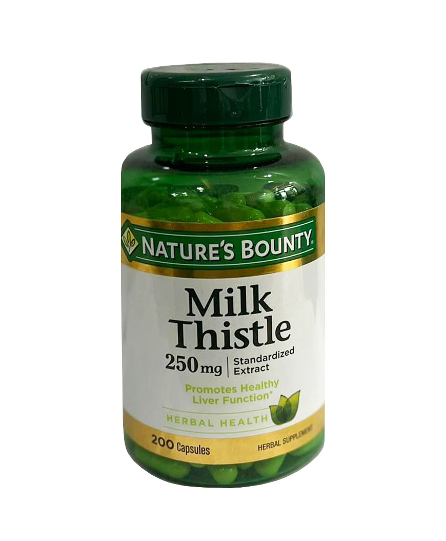 Viên uống giải độc gan Nature\'s Bounty Milk Thistle 250mg