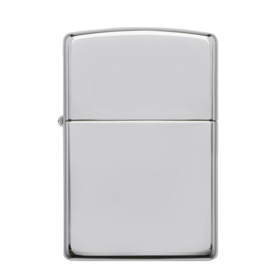 Zippo Sturmfeuerzeug High Polish Sterling Silver – Windfest, Nachfüllbar, Made In USA